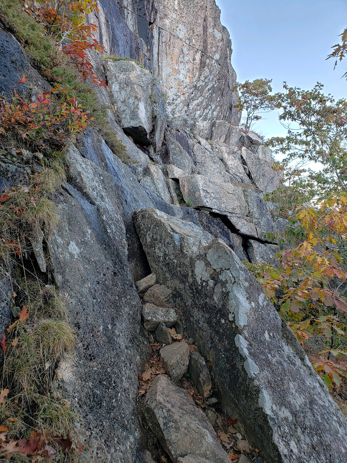 Boulder scrambling